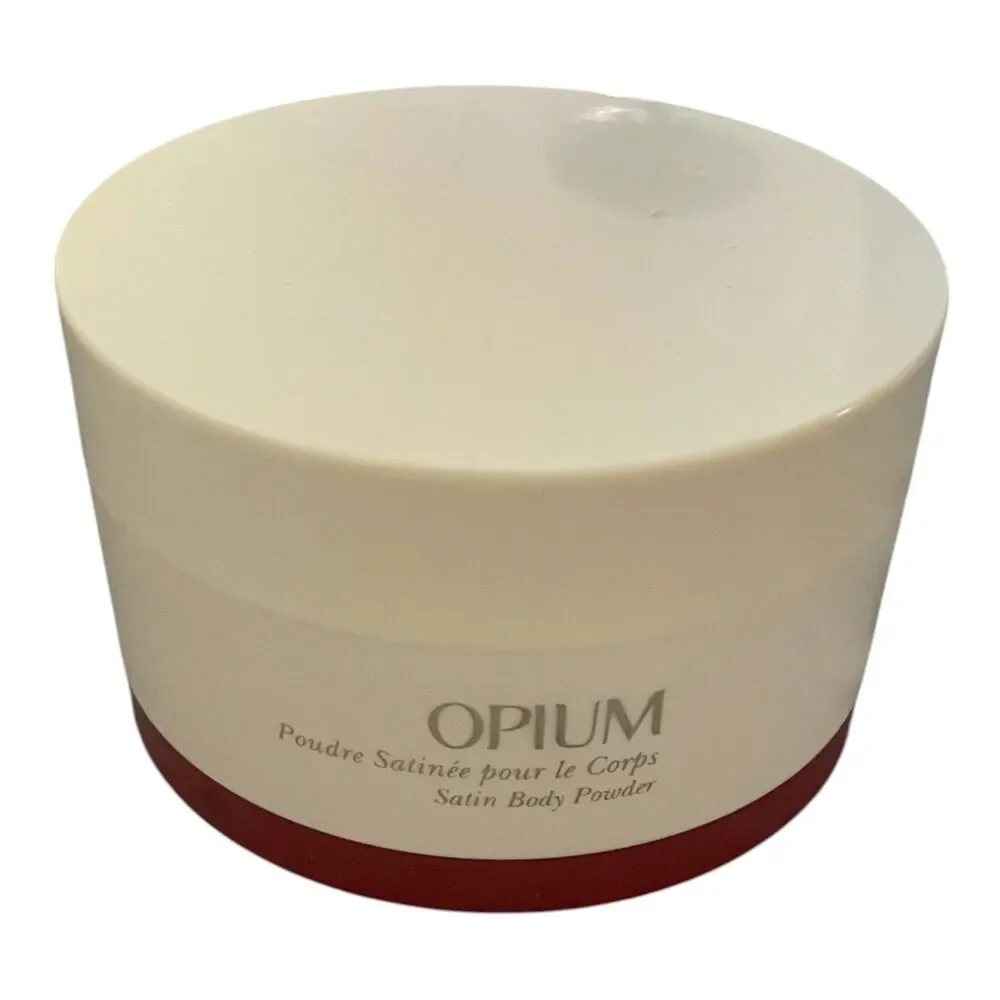 YSL Opium Body Powder 5.2 oz. Open Box FULL Discontinued